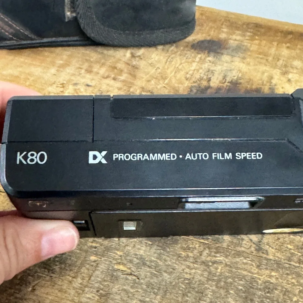 Kodak VR35 K80 35mm Film Camera Ektanar f/3.9 Lens Auto Focus Flash Case Vintage